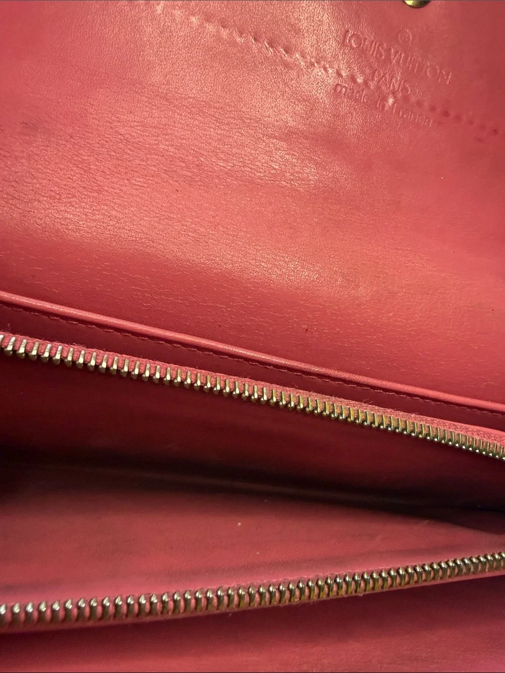 Louis Vuitton Vernis Porte Feuille Sarah Wallet